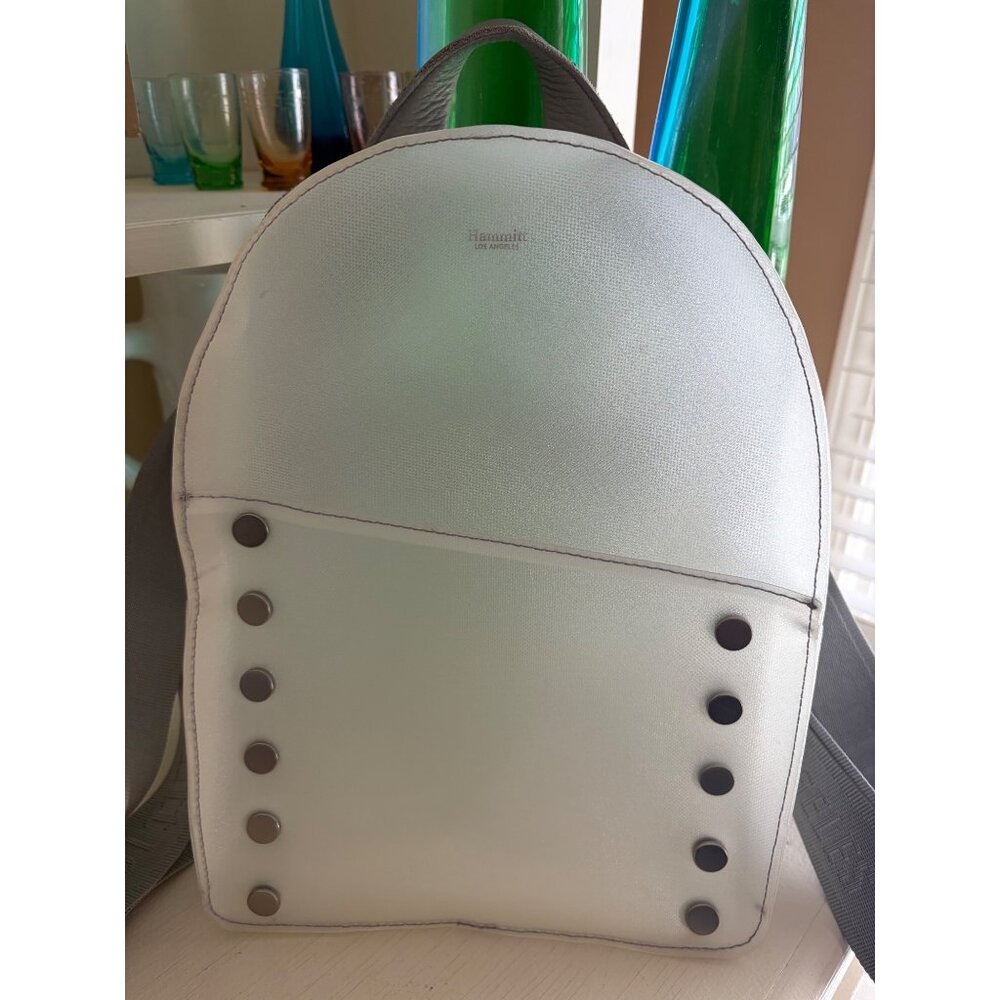 Hammitt Los Angeles Bag Hunter Medium Marshmallow Backpack - Picture 5 of 16